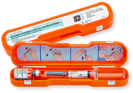 Glucagon kit medical